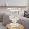 Vaso Alto da Pavimento di Lusso Stile Nordico Moderno Piccolo da Tavolo Vetro Trasparente di Lusso per Arredamento Casa PC per Soggiorno Cucina Grande