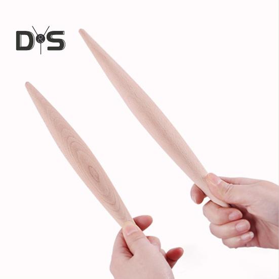 Double Tip Non Stick Rolling Pin Fine Wood Craftsmanship Rolling Pin Cake And Pasta Supply
