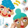 Kinder Montessori Mimikspiel Emotionale Veränderungsspielzeuge mit 9 Karten Vorschullernen Lernspielzeug