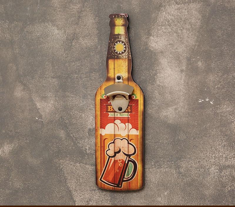 Bottle Opener Restaurant Wall Creative Decoration Item Bar Restaurant Barbecue Shop Hanging Piece Unique Bottle Opener