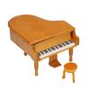Klavierförmige Spieluhr Holz Simulationsklavier Spieluhr Ornament für Weihnachten Geburtstag