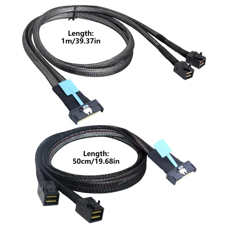PCIE Gen5 8X To 2 MINI SFF-8087 Server Fast Speed Adapter Extension Cable Server Connection Cable Replacement