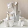 Sturdy Resin Covered Necklace Bust Portable Jewelry Organization Home Accessory Necklace Display Rack Decoration