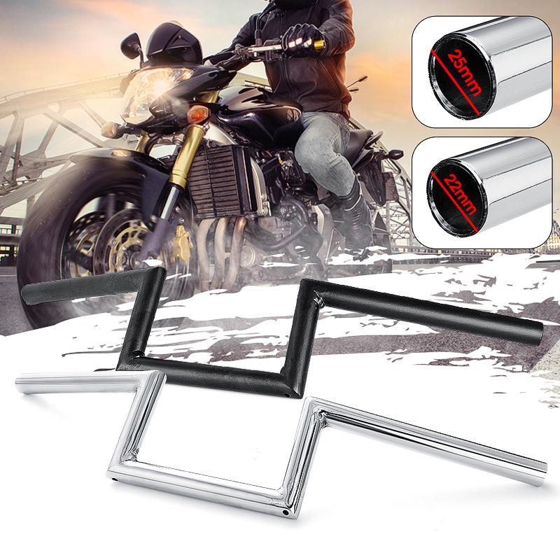 Chrome 7/8'' 22mmm Hand Grips Motorcycle Handlebar Grip Cruiser Chopper