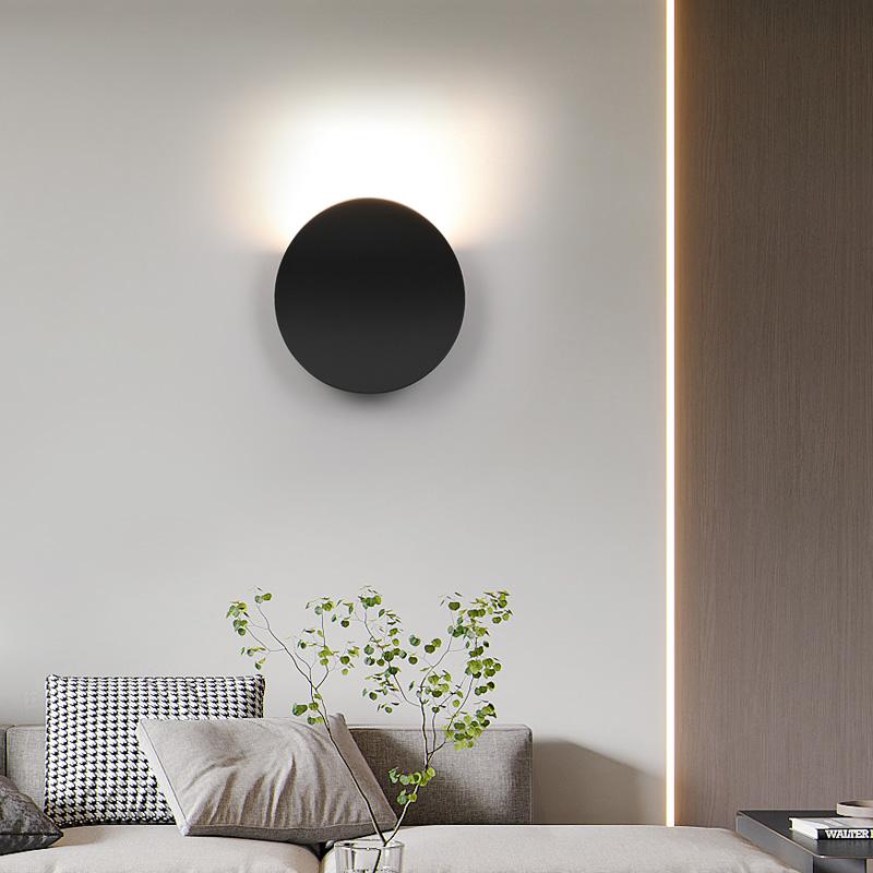 Nordic Indoor Aluminum LED Wall Lamp Living Room Decoration Background Wall Light Home Lighting Bedroom Bedside Light Loft Lamp