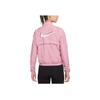 Nike Dri-FIT Swoosh Run Reflective Logo Print Packable Stand Collar Jacket Women Jacket Pink DD4926-630