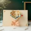 New Pop Up Greeting Cards 3D Blessing Flower Bouquet Card Paper Thank You Card Teacher's Day