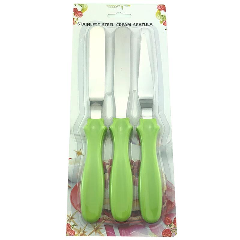 

Wutuo 3-Piece Cream Spatula & Cake Tool Set
