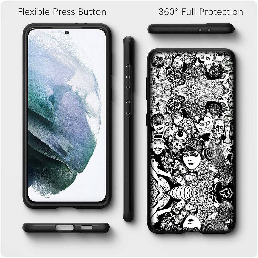 for Samsung Galaxy S25 S24 S23 iPhone 17 16 15 Xiaomi Redmi Note 14 13 12 11 Plus Pro Max A57 Phone Case Collection Tomie Junji Ito OPPO Huawei Cover