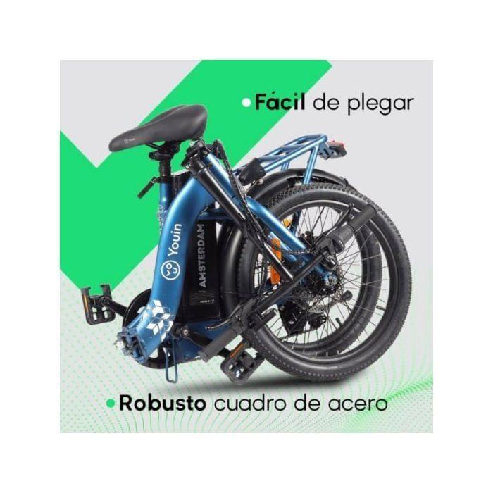 Elektrokolo - YOUIN Amsterdam BK1003 - 250W - Skládací - 7 rychlostí - 20 palců