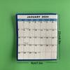 Calendar Wall Hanging Classic Design Functional Wall Calendar 5ml