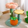 Flower Cat Climbing Frame Cat Nest Tree One Piece Sisal Kitty Scratching Board Pet Claw Sharpening Toy Kitty Climbing Frame