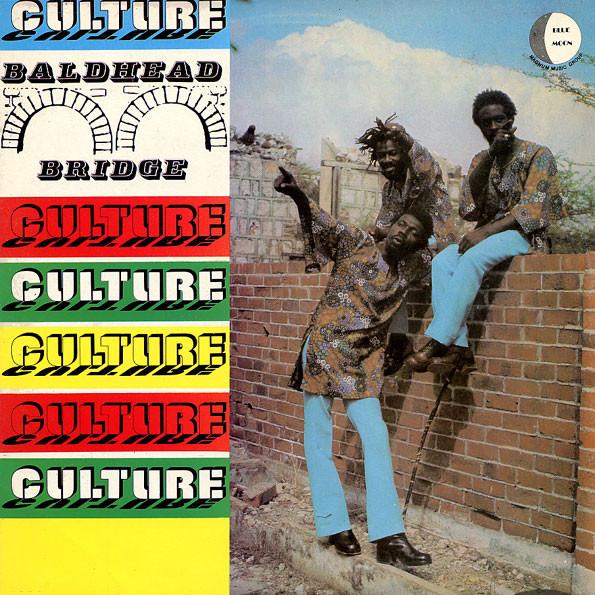 

LP Запись CULTURE - Baldhead Bridge BMLP012 Blue Moon 1983 UK Регги, Ска и Даб Б/У