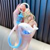 Dolphin Plush Toy Whale Keychain - Cartoon Pendant for Women's Bags, Couples, and Small Gifts