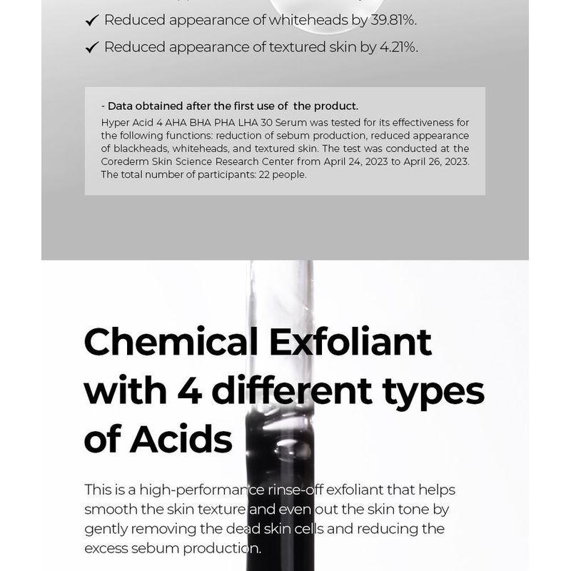 Isntree - Hyper Acid 4 AHA BHA PHA LHA 30 Serum