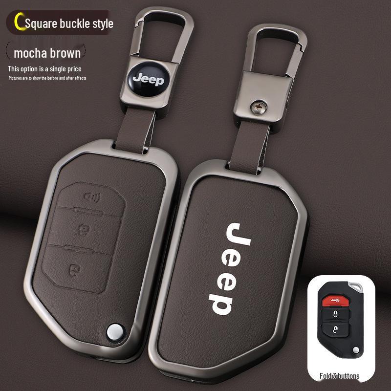 Jeep Wrangler Key Case for Sahara & Rubicon JK/JL Off-Road Modification