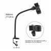 Desk Tripod Mic Arm Microphone Stand Gooseneck Mic Stand For Desk Mount With Clamp Microphone Holder Accessories