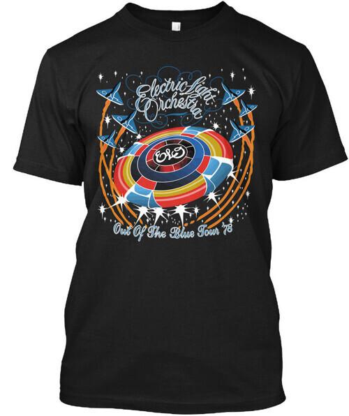 Elo Out Of The Blue toursElectric Light Orchestra T-Shirt S-5XL Unisex T-Shirt