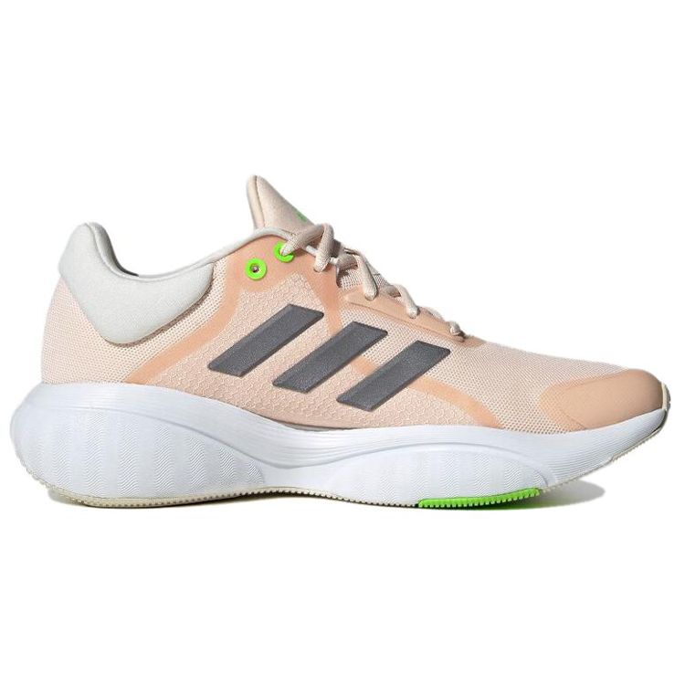 Adidas Odpowiedź Wygodne Modne Siateczkowa Tkanina Amortyzacja Wsparcie Niskie Klasyczne Buty do Biegania Damskie Trampki Pomarańczowo-Szare GX2006