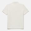 DESCENTE Women'S Dualis Knit Polo Short Sleeve T-Shirt Ivory Sr122Dps34