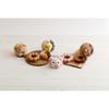 San-X Rilakkuma "Rilakkuma X Mister Donut" Hanging Plush Toy Rilakkuma (Pon De Ring) MV26701 H110 X W110 X D110mm
