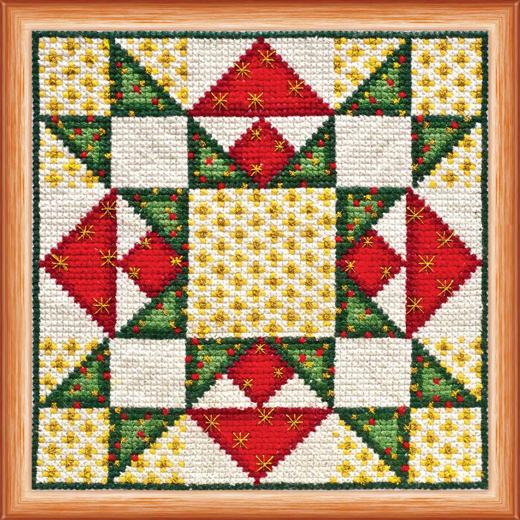 Cross Stitch Kit "Quilt" Abris Art