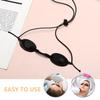 5 Pcs Protective Goggles Eye Shades Tanning Safety Goggles Uv Proof Reusable Eye Mask Eye Protection Cover Health Care