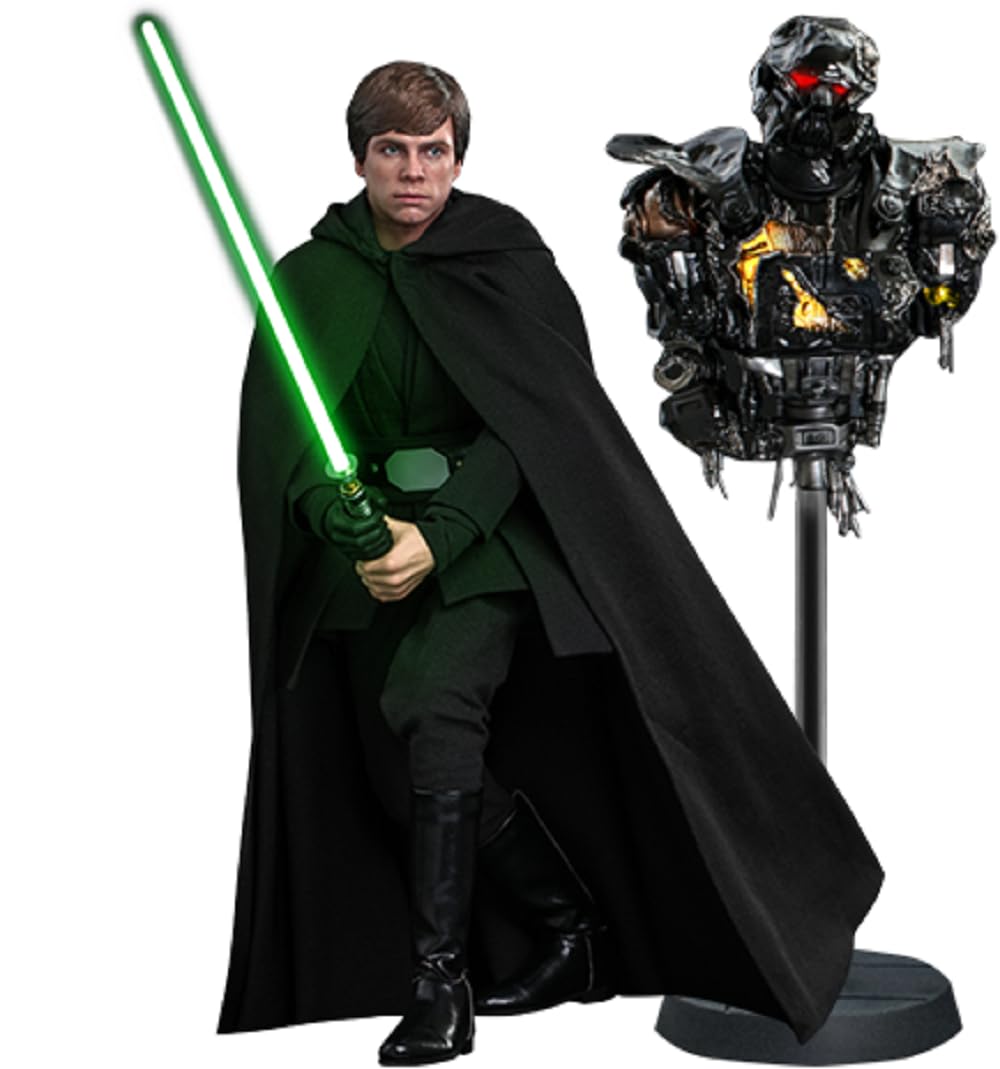 

Masterpiece Scale Luke Skywalker Figure Accessories [TV DX] The Mandalorian 1/6 (Deluxe Edition) [Bonus Included] чёрный