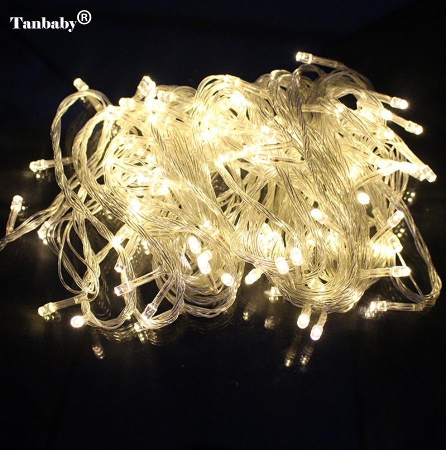 Details about US LED String Lights Waterproof 10M Waterproof 110V 100 LED Connectable Xmas Details about US LED String Lights Waterproof 10M Waterproof 110V 100 LED Connectable Xmas