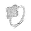 Silver Ring with Cubic Zirconia, Product Weight 3.43 G (2000174)