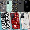 Cute Halloween Ghost Bat Case For Xiaomi 15 14 13 Ultra 11T 12T 13T 14T Pro POCO X7 Pro X3 X5 X6 M6 F5 F6 Pro Cover