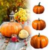 12Pcs Realistic Simulation Pumpkin for Thanksgiving Decoration, Basket Display, Artificial Pumpkins Vegetable Decoration