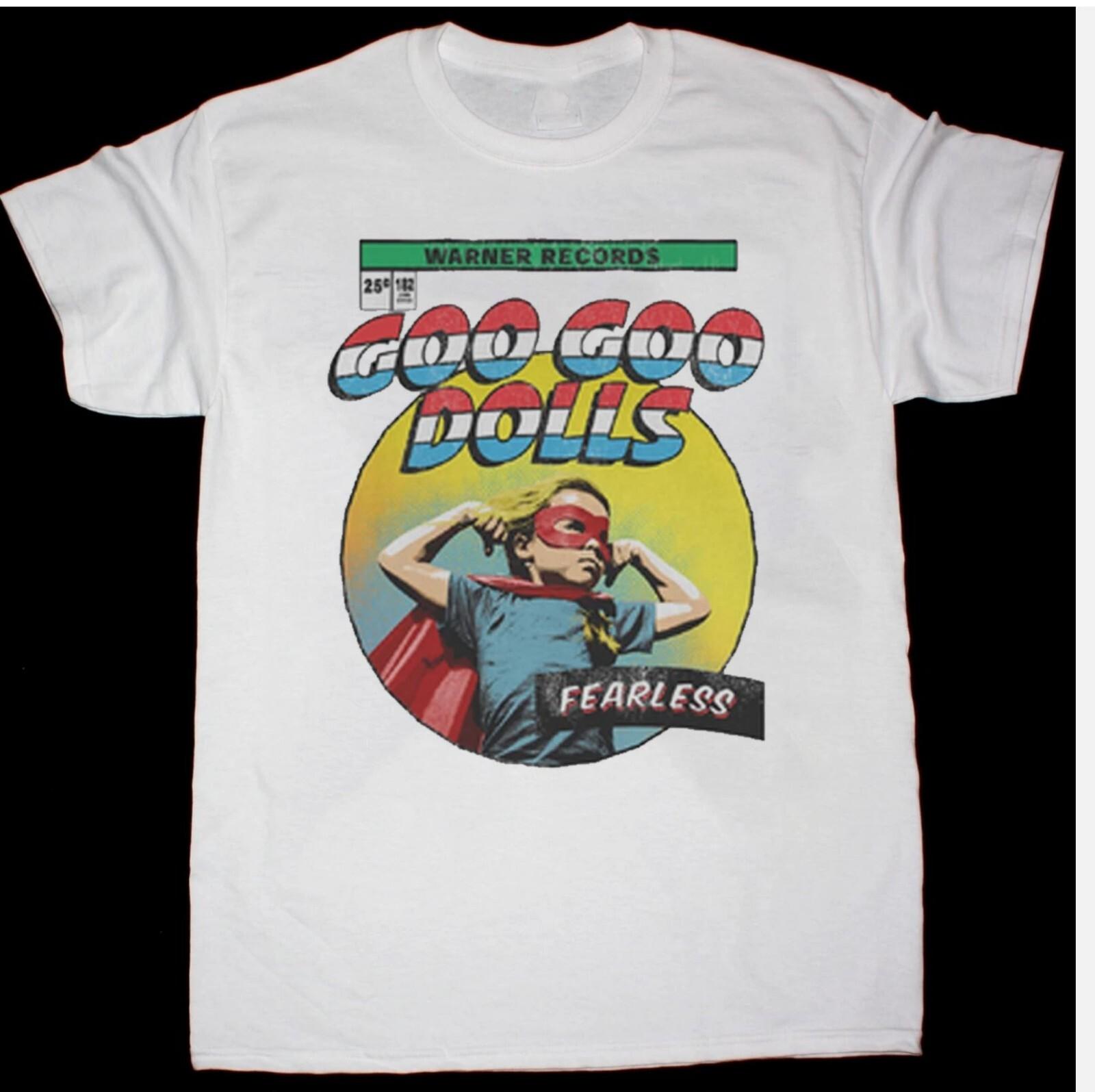Fearless Comic Book White Goo Goo Dolls Unisex T-shirt All Size S To 5XL S