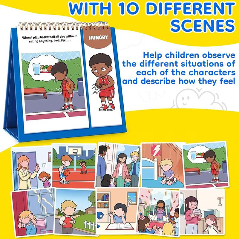 

Children S Feelings And Emotions Book A Fun Flipbook Feelings Flip Book For Kids Emotional Learning Flipbook Children S Feeling