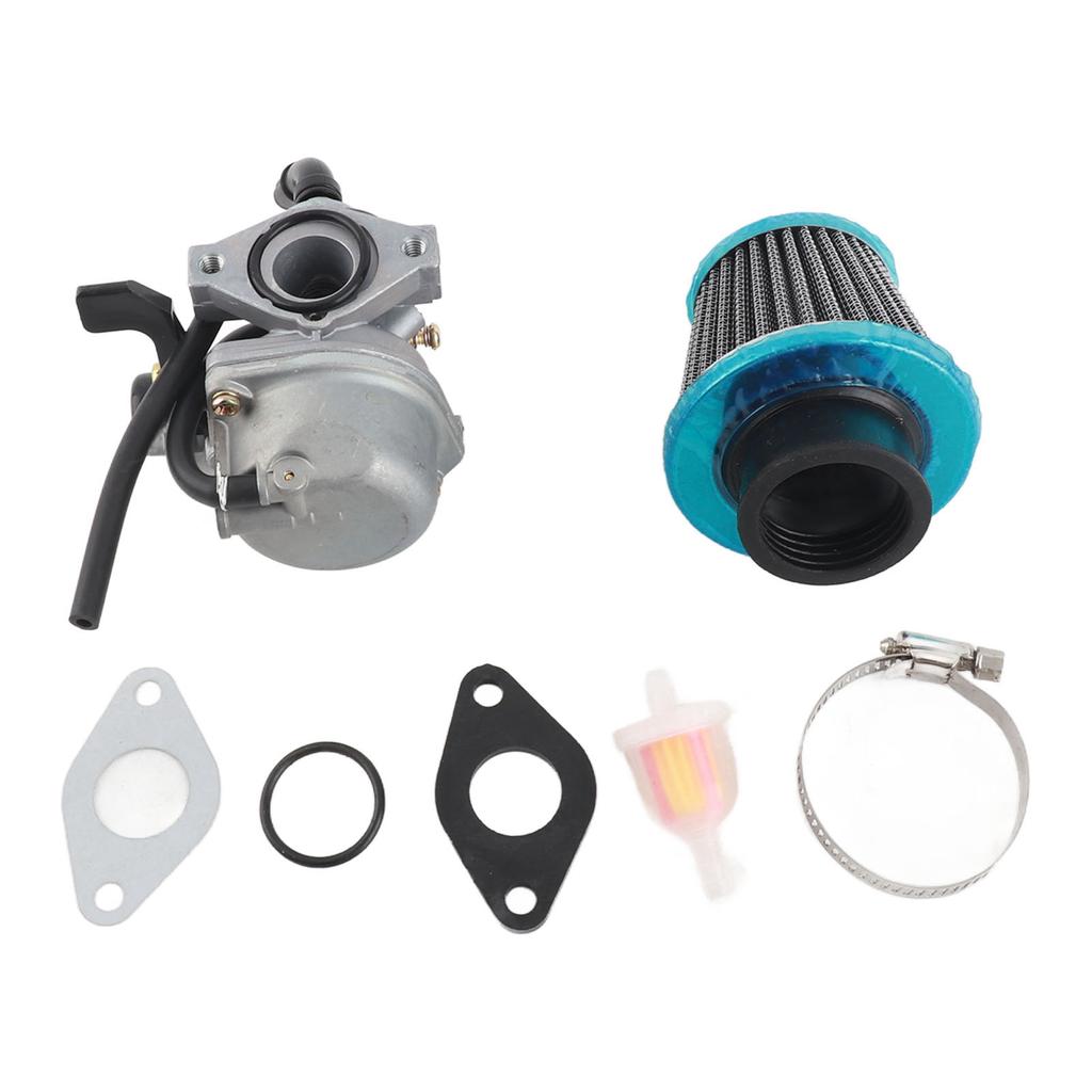 PZ19 Carburetor 19mm Carburetor Air Filter Kit for 50cc 70cc 90cc 110cc 125cc 4 Stroke ATV Go Kart