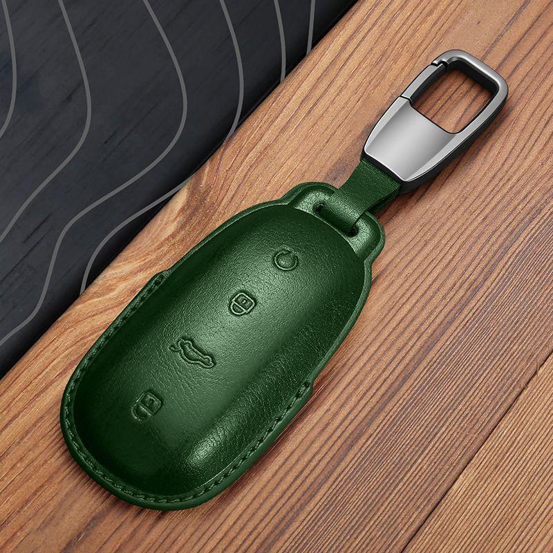 Für Omoda C7 Omoda 7 Phev Shs Leder Auto Schlüsselabdeckung Hülle Schale Schutzhülle Tasche Schlüsselanhänger Schlüsselanhänger Auto Zubehör