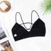 Women Wireless Cross Back Beauty Back Seamless Anti Exposure Inner Bra