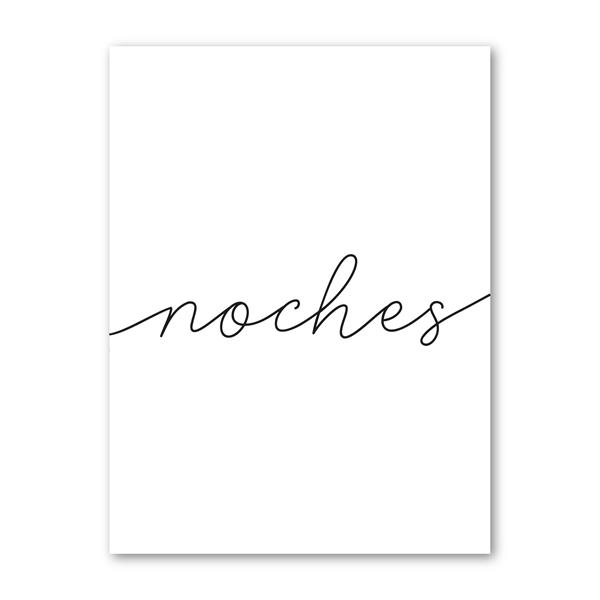 Hiszpański Pozytywny Cytat Wydruk na Płótnie i Plakat , Hiszpańska Sypialnia Nowoczesny Wystrój Obraz na Płótnie Zdjęcie Ścienne Dekoracja Domu