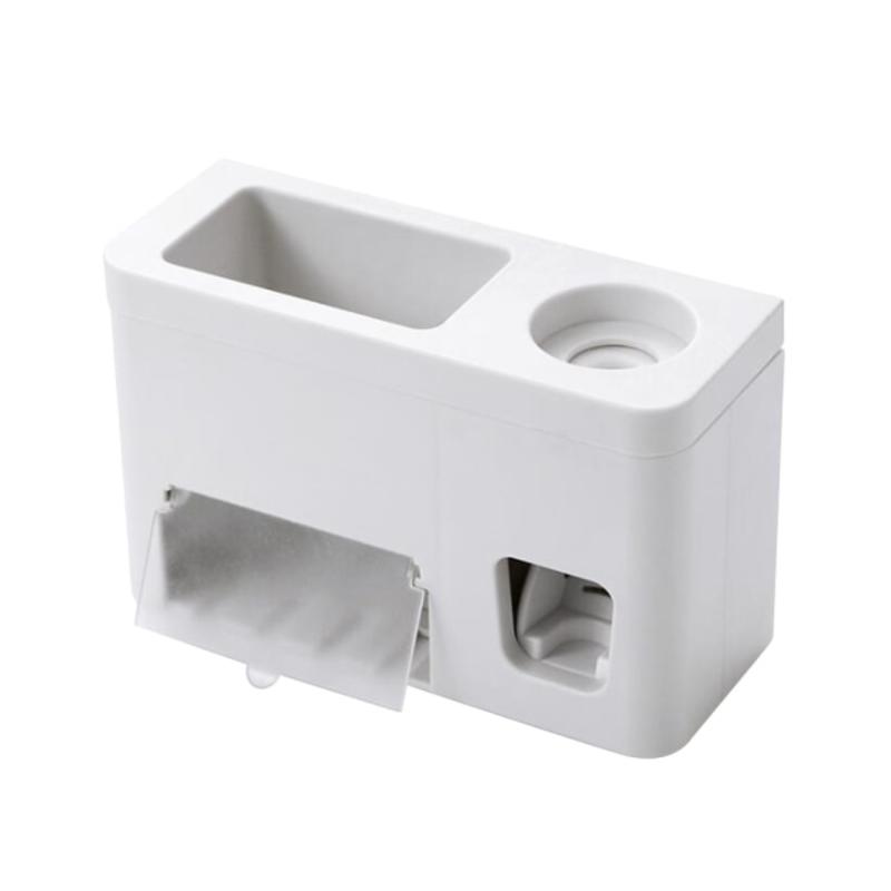 16 cm multifunction toothbrush holder automatic toothpaste dispenser multifunction toothbrush holder 2 | Brush and toothpaste holders