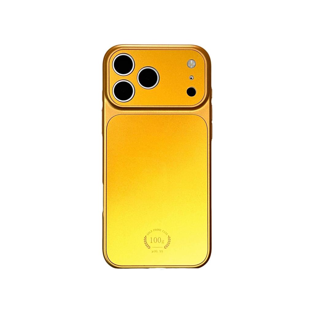 Instant Transform Large Window Gold Magnetic Case for iPhone 14/13 & Apple 17/16/15 PROMAX.