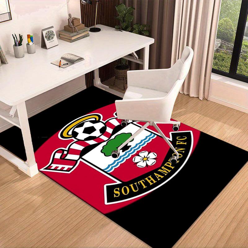 Fc Crest Design Printed Area Rug for Office, Chair Rug, Decorative Carpet Floor Mat, Large Size Fan gifts Christmas gifts