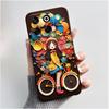 Phone Case For ZTE Blade V70/Axon 70/Nubia V70 Soft Silicone Black Case Good-looking Pattern Love Panda Rabbit Shockproof Shell