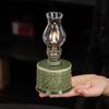 Vintage Ceramic Oil Lamp, Old Desktop Nostalgic Butter Lamp, Home Lighting Atmosphere Decoration Ornaments, Photography Props