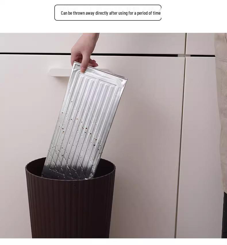 Oil-Proof, Foldable Kitchen Splash Guard for Stovetop