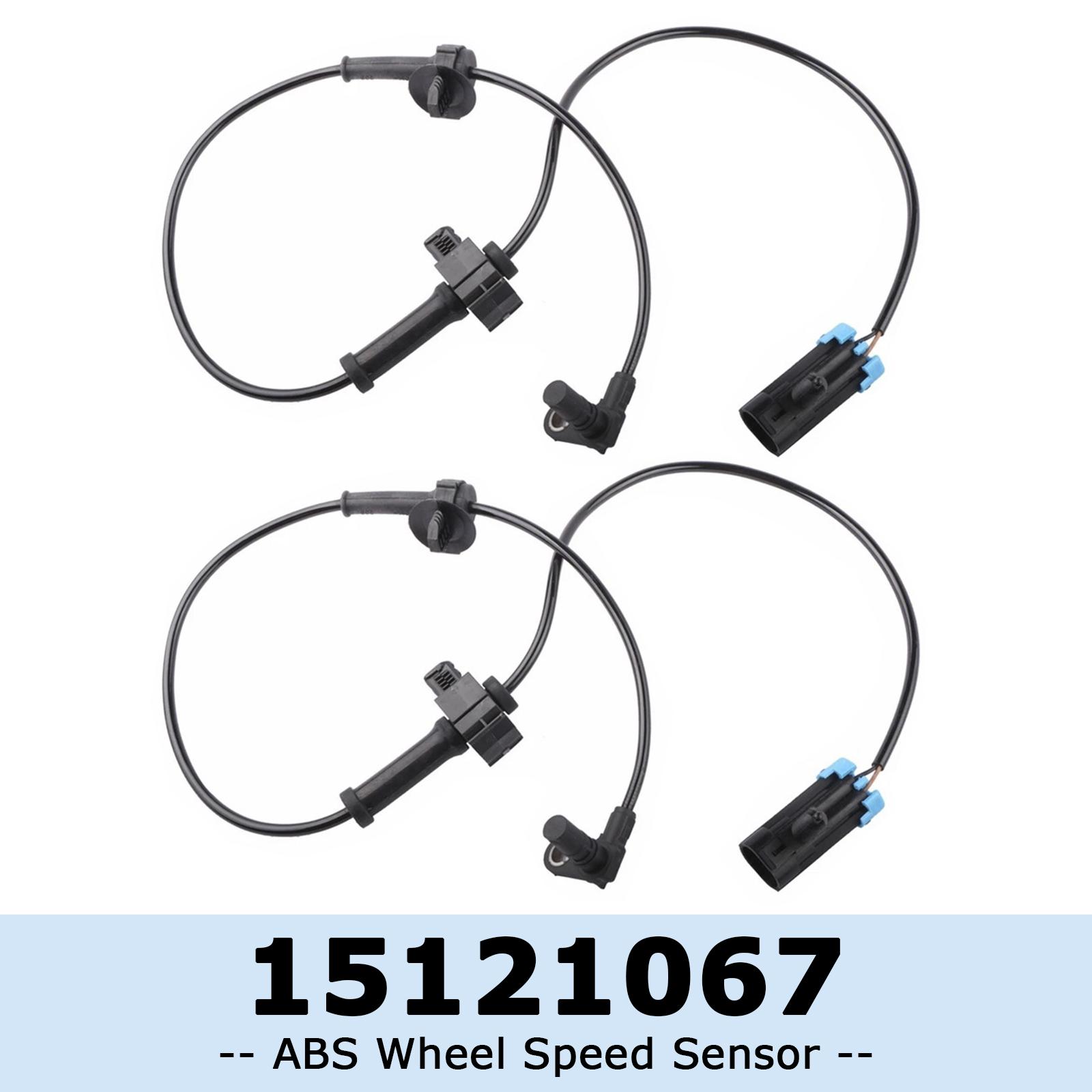 

Rear Left and Right ABS Wheel Speed Sensor 15121067 for Cadillac Escalade