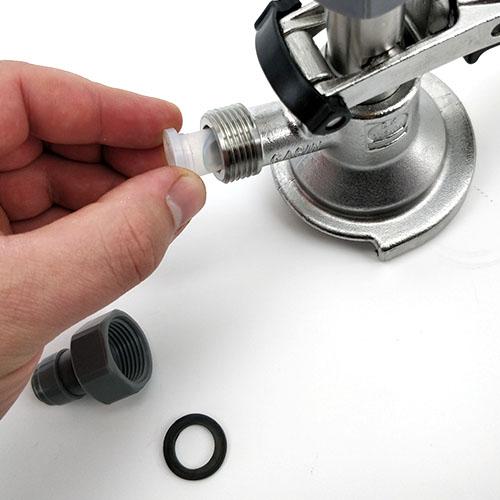 Kegland A/D/S Type Keg Coupler Stainless Connenctor with 2pcs Duotight KL06903 Beer Accessories Home Brewing