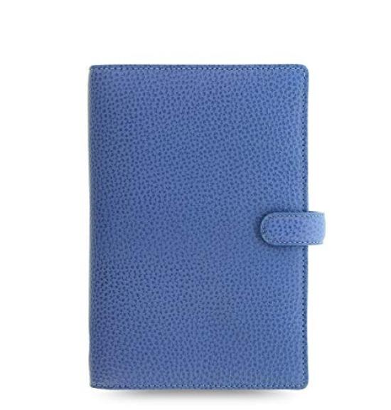

Filofax Finsbury System Organizer Bible Vista 029501 Official Import Blue-Mint