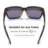 Polarized Sunglasses Cover Over Myopia Prescription Glasses Portable Men Women Vintage Fishing Driving Eyewear