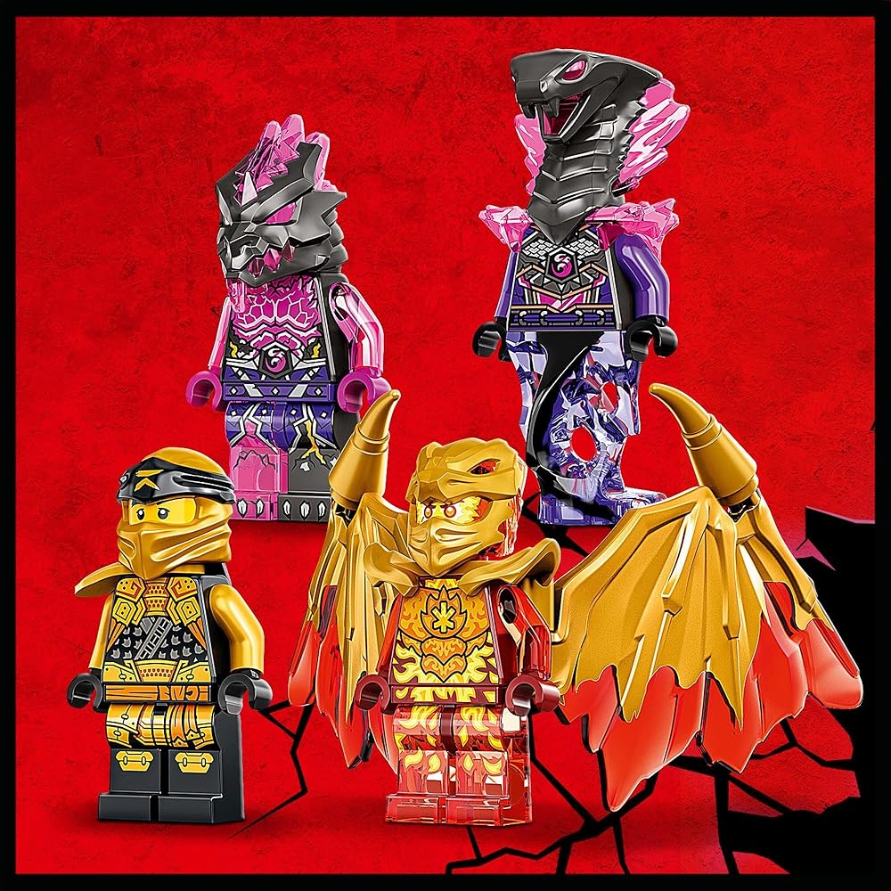 LEGO Ninjago Cole's Dragon Cruiser 71769 Building Toy for Boys Age 8 and Up