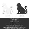 GoodsLand [2color] 3D Cat Sticker Cat Shaped Cute Animal Decal Car Sticker Metal 3D Emblem Logo Sticker Stylish GD-STCAT-SV